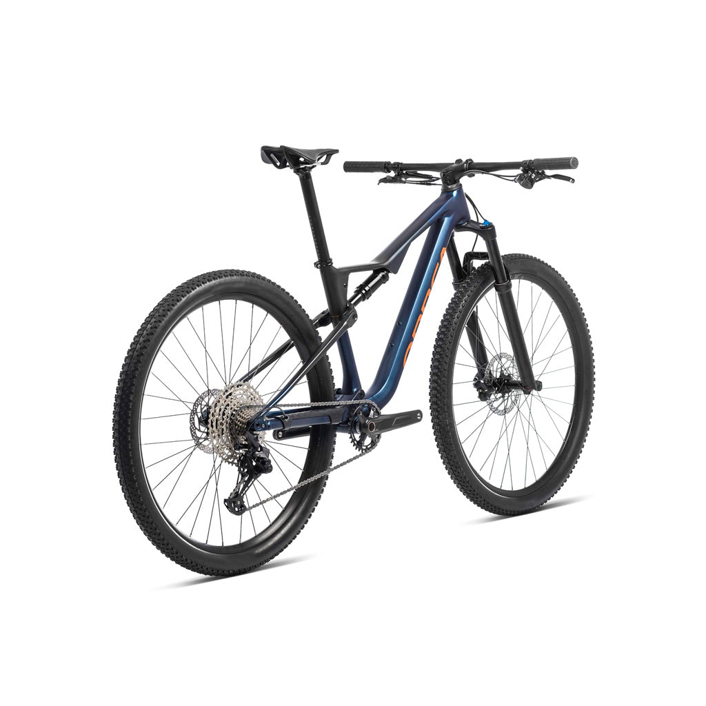 Bicicleta de montaña ORBEA Oiz H10 Moondust Blue-Leo Orange